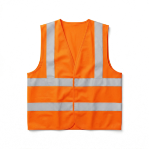 High-Visibility Reflective Safety Vest & Coverall