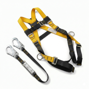 Full Body Safety Harness with Double Lanyard